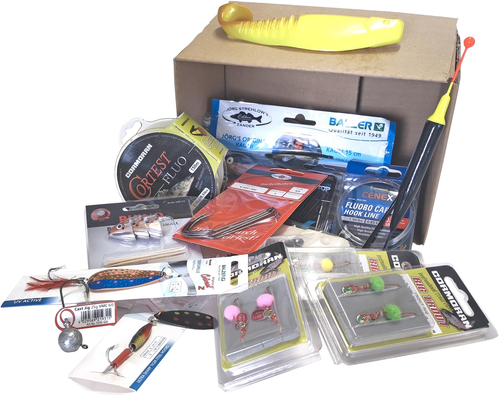 Angelwelt Gerlinger Wunder-Box-Classic, Wundertte Angeln, berraschungbox  Angeln, Mystery-Box Angelzubehr, Angelset Kleinteile, Geschenk fr Angler  : Amazon.de: Sport & Freizeit