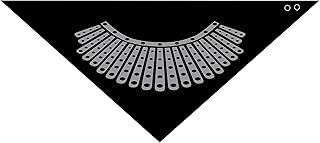 RBG Ruth Bader Ginsburg Dissent Collar Bandana for Dogs (Medium)