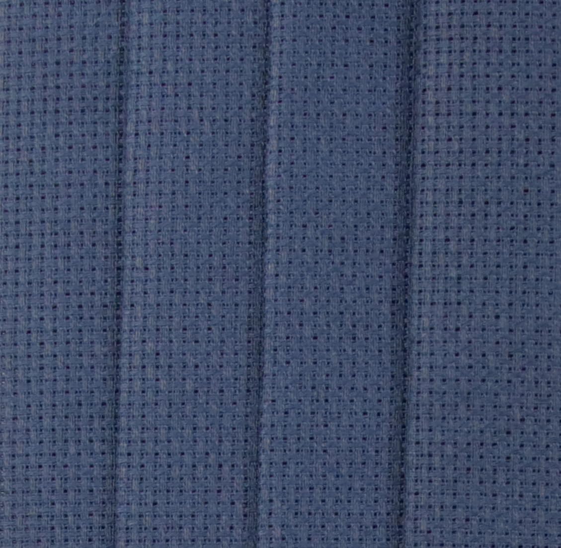 KCS 4/6 pc of 12" x 18" 30cmx45cm 16 Count Cotton Aida Cloth Cross Stitch Fabric (Navy Blue, 4 pc)