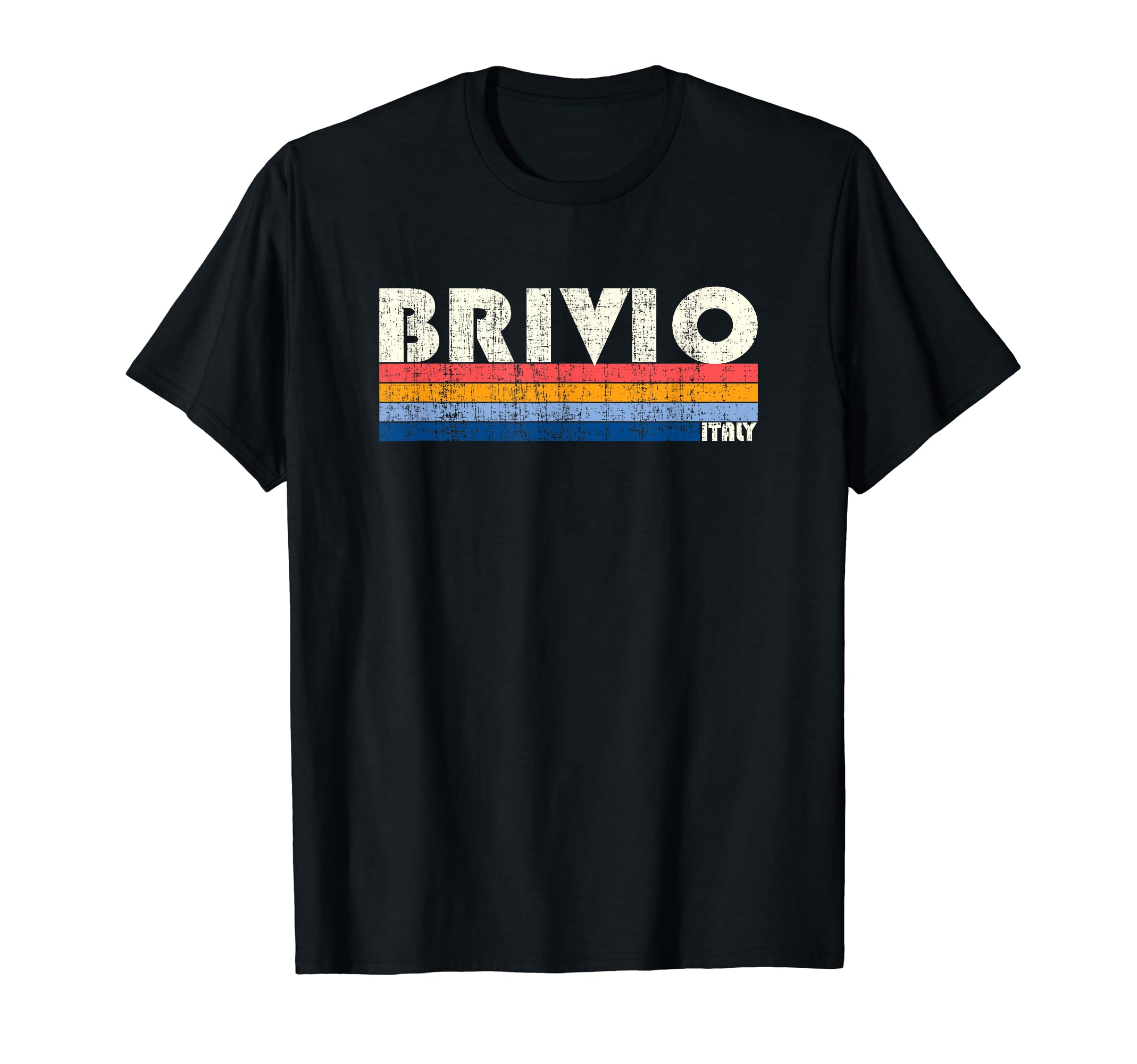 Brivio, Italy Retro 70s 80s Style T-Shirt