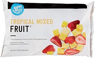 Amazon Brand - Happy Belly Tropical Fruit Mix, 16 oz