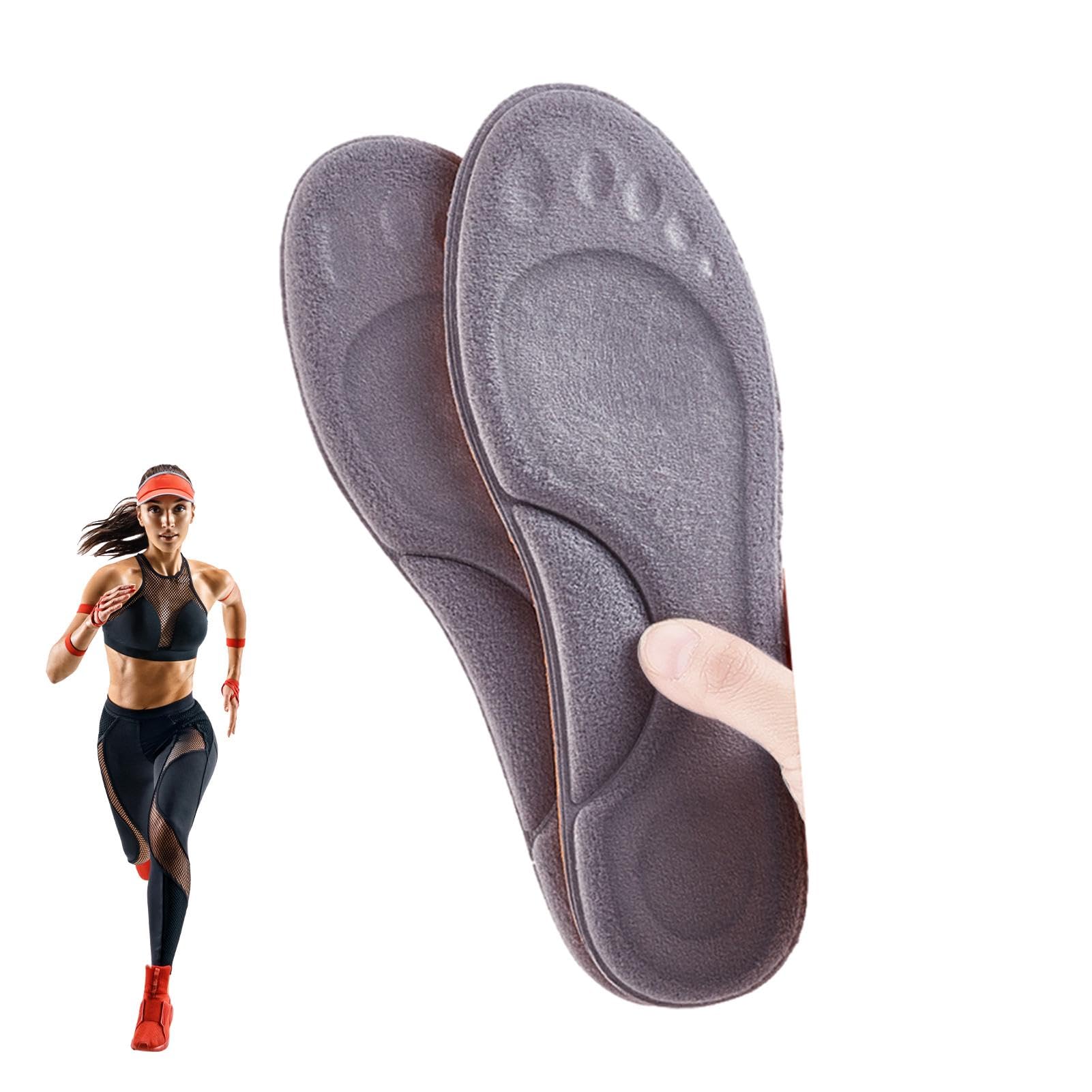 Self-Heating Thermal Insoles, Self-Heating Insoles, Soft Ski Boot Insoles, Soft, Odour-Resistant Ski Boot Insoles, Washable Insoles for Hiking, Skiing
