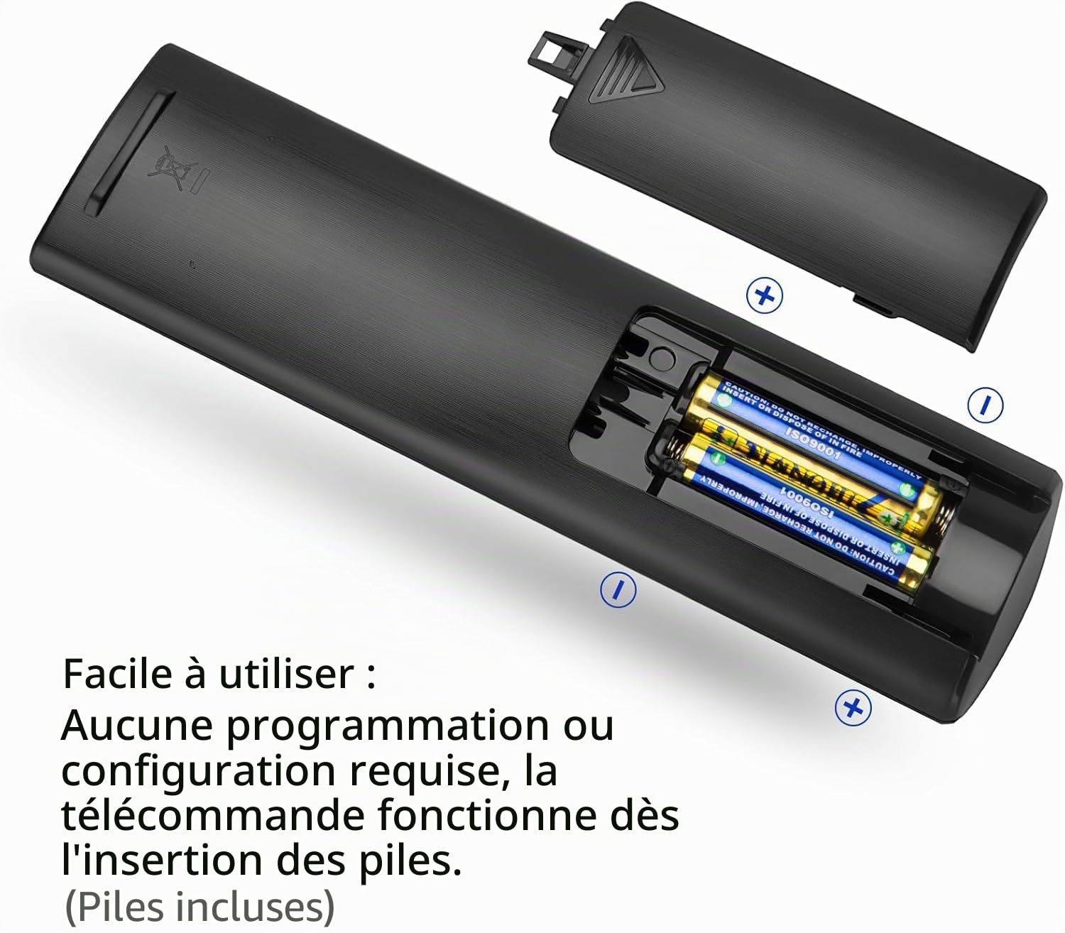Universelle Telecommande LG Smart TV avec Piles