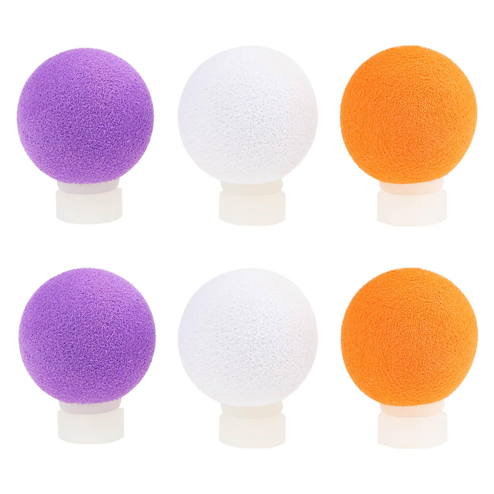 As Axis Spindleon White/Orange/Purple 6Pcs 32Mm Foam Adjustable Fly Fishing Indicator Sight Bobs For Carp Fishing ( Purple)