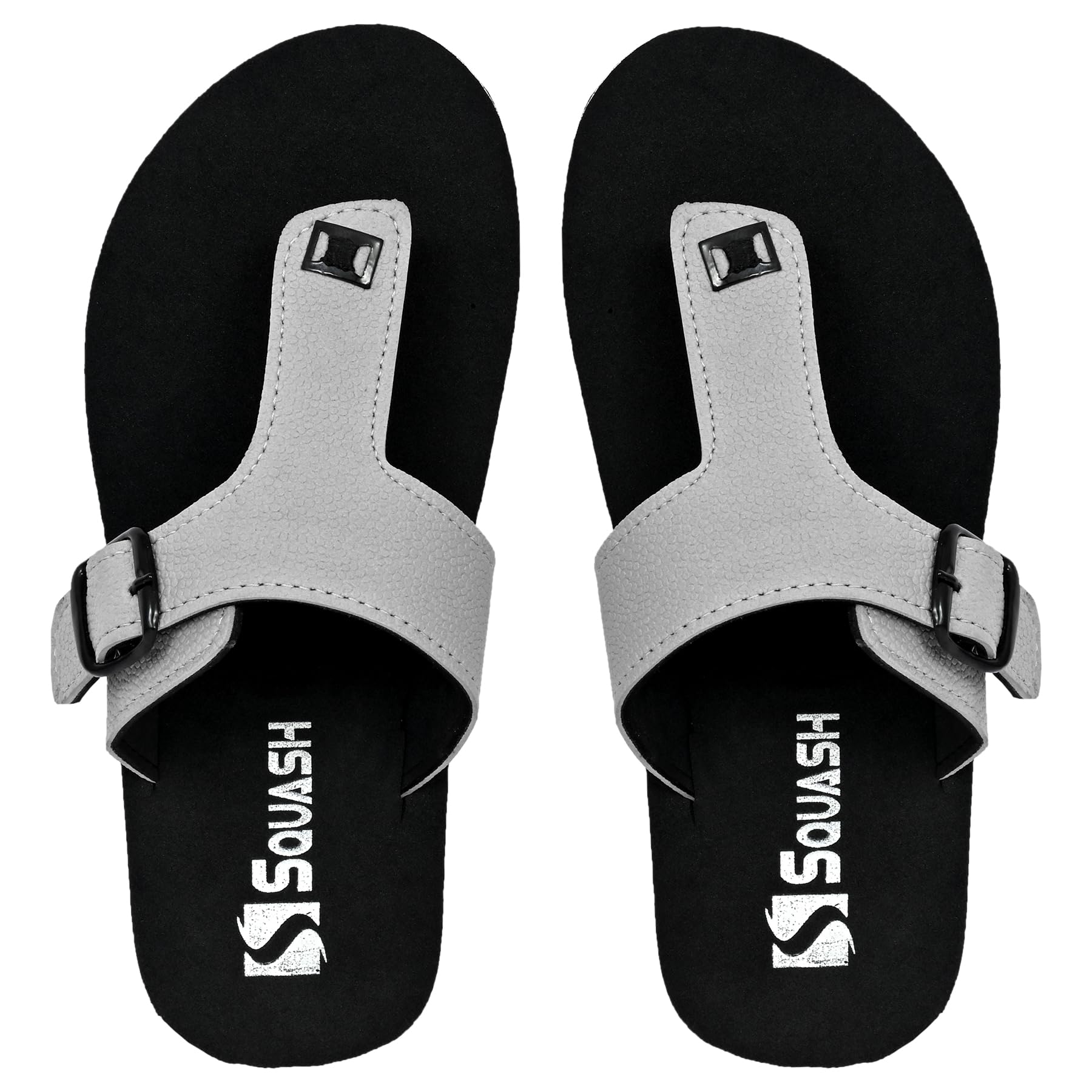 Comfort Orthopaedic Flip Flops with Buckle Strap-image-8