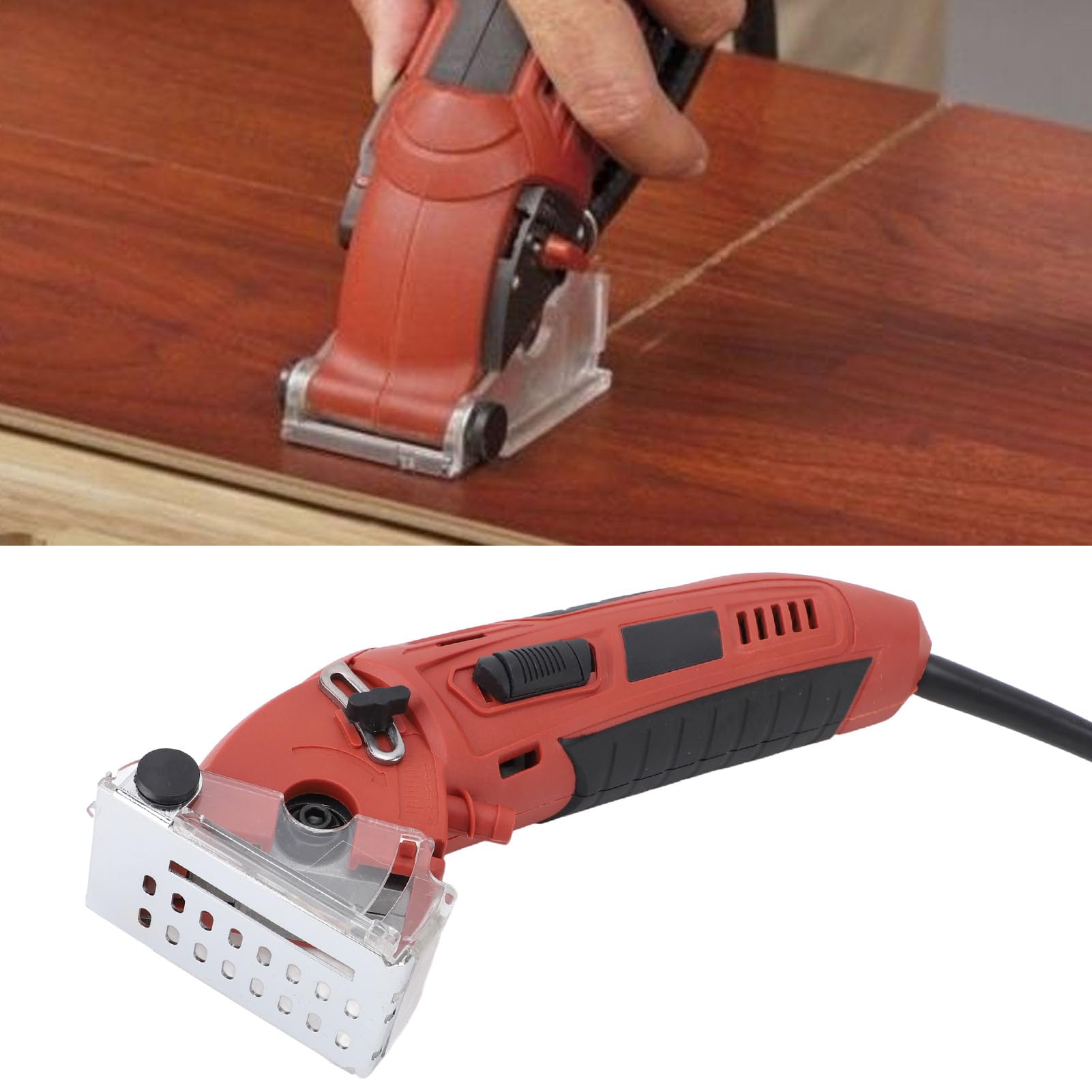 Sierra de Sierra de Mini Efficienza Elettrica Elettrica 400W Squeddata per Plastica in Metallo in PVC: Ideale per un Taglio Rapido e Facile Piccole Aree di Lavoro