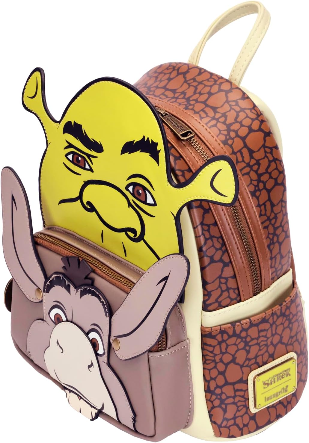 Loungefly DreamWorks Shrek & Donkey Cosplay Mini Backpack