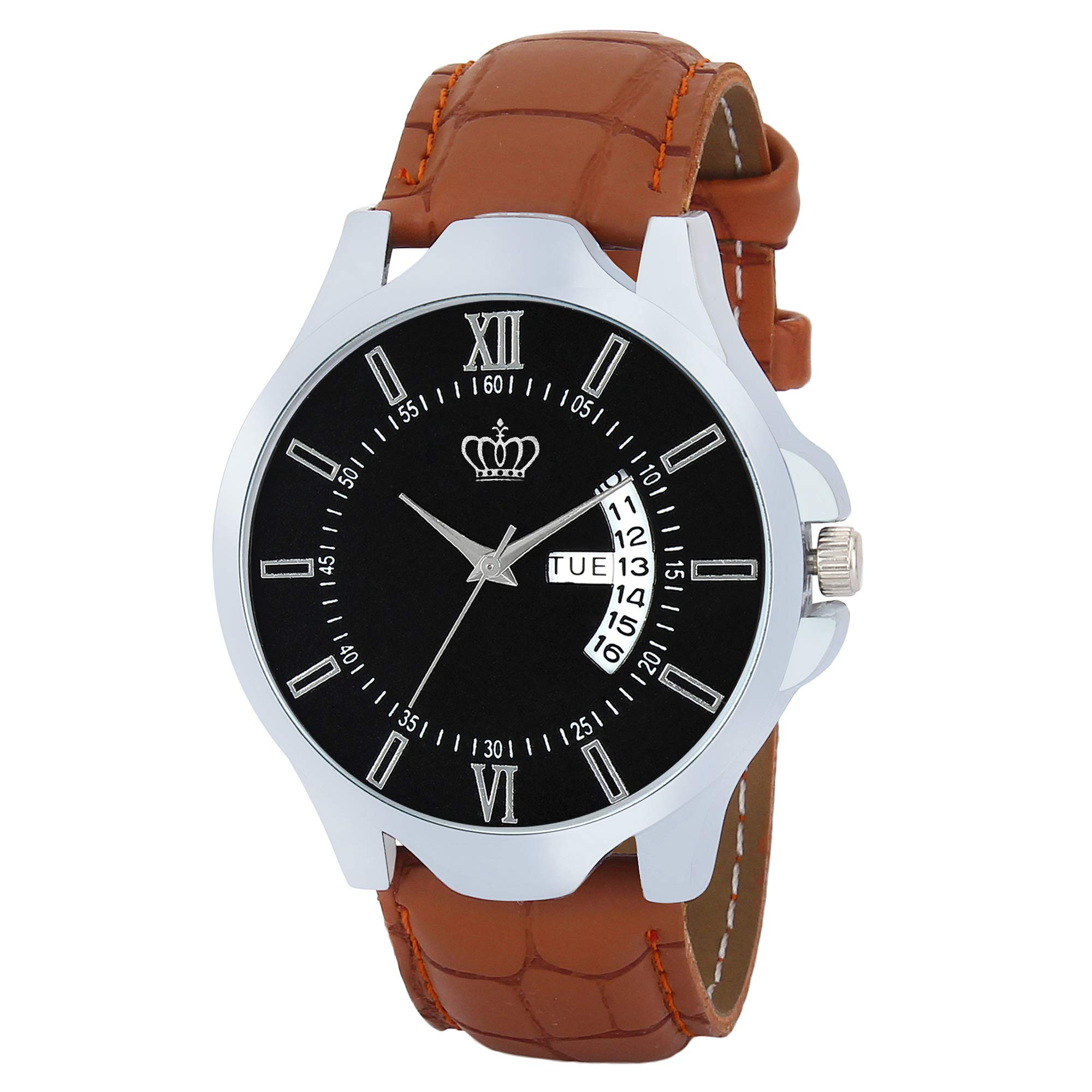 SMAEL Mens Brown Colored Strap Analog Watch (B0865L2M4G) Amazon Price History, Amazon Price Tracker