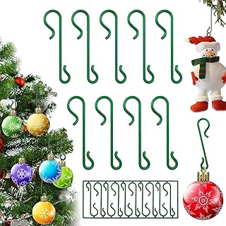 100 PCS Christmas Ornament Hooks