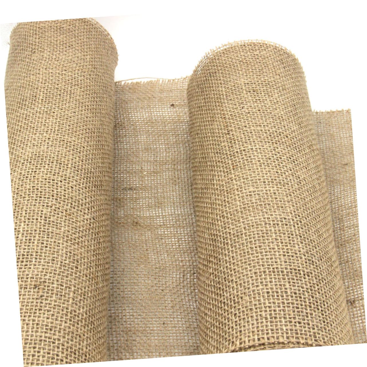 Jute Band Rustikales Hochzeitsdekor für DIY Projekte Grobe Jute für Tischläufer und Bastelarbeiten für Hochzeiten und Partys