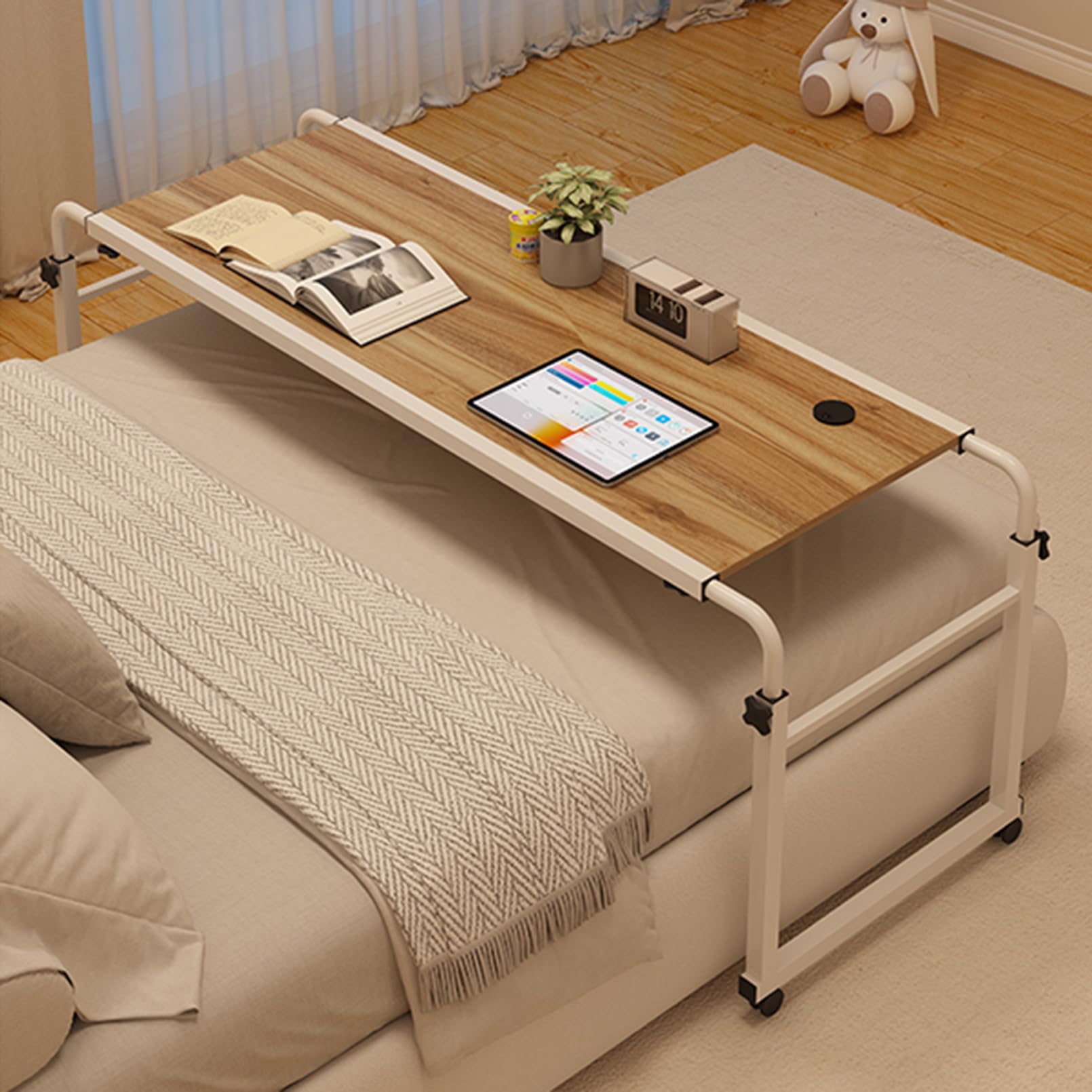 Bureau d'ordinateur portable réglable pour briser la sédentarité et travailler au lit