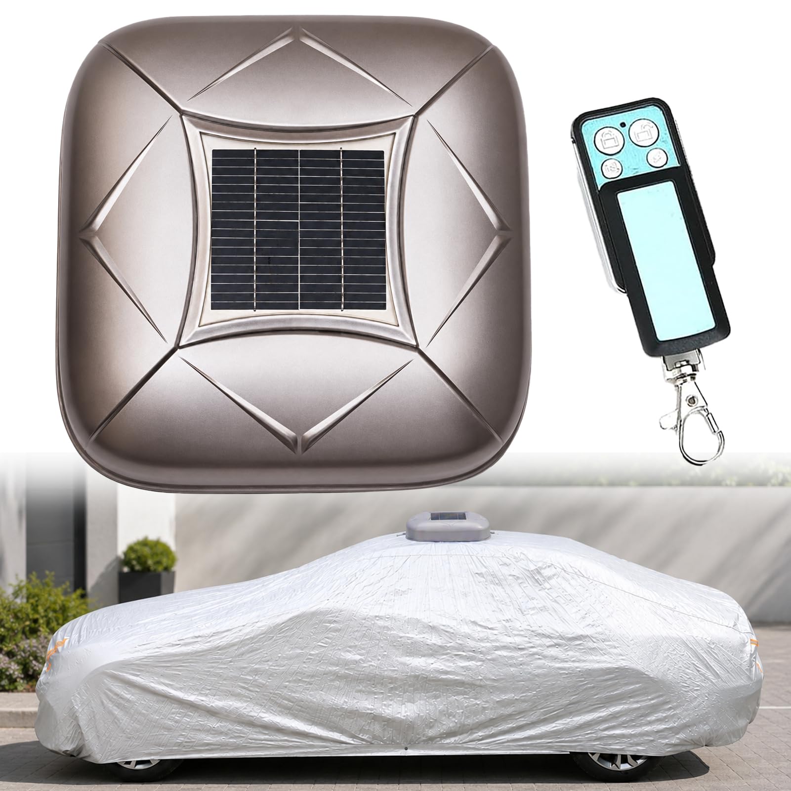 Housse de voiture automatique solaire pour berline et SUV imperméable