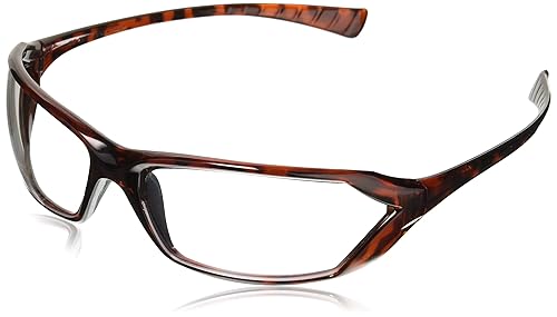 Miniatura 3 de Gateway Safety 23TS86 Metro - Lentes de seguridad para los ojos, ultra elegantes, lente moca, marco de concha de tortuga (paquete de 2)