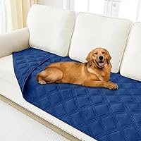Vista 75 de Smiry Manta impermeable para cama de perro de 30 x 53 pulgadas, suave manta reversible para mascotas, lavable, a prueba de fugas, para sofá