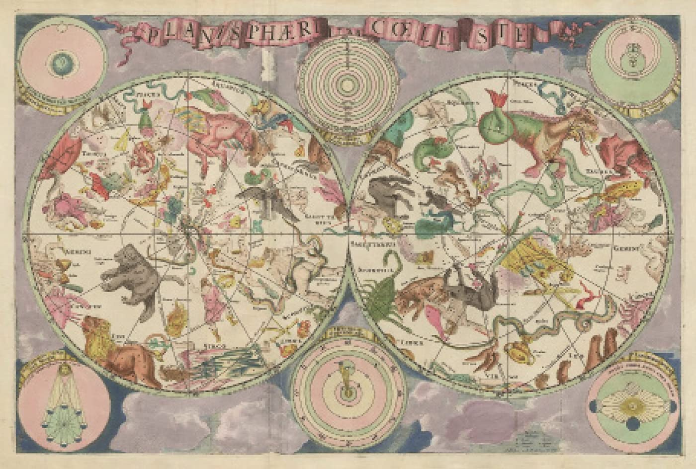 Der Himmelsatlas von Johann Gabriel Doppelmayr: Historischer Atlas mit 30 prächtigen Himmelskarten und reichem Zusatzmaterial