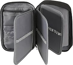 Large Pencil Case, 72 Slots, 5 Compartments, Removable Portable Pencil Case, Pencils Organiser, Stationary Pencil Bag for Boys, Teenagers, Girls