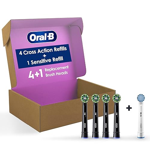 Miniatura 21 de Oral-B Recambio de cabezales de cepillo de dientes eléctrico Cross Action, 3 unidades verde, amarillo,Negro -,Blanco