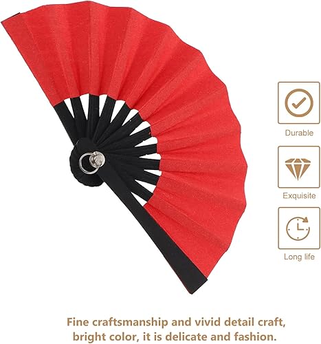 Miniatura 8 de jojofuny Mini ventilador plegable, accesorios para casa de muñecas, ventiladores de mano de papel en miniatura, ventilador plegable pequeño, micro