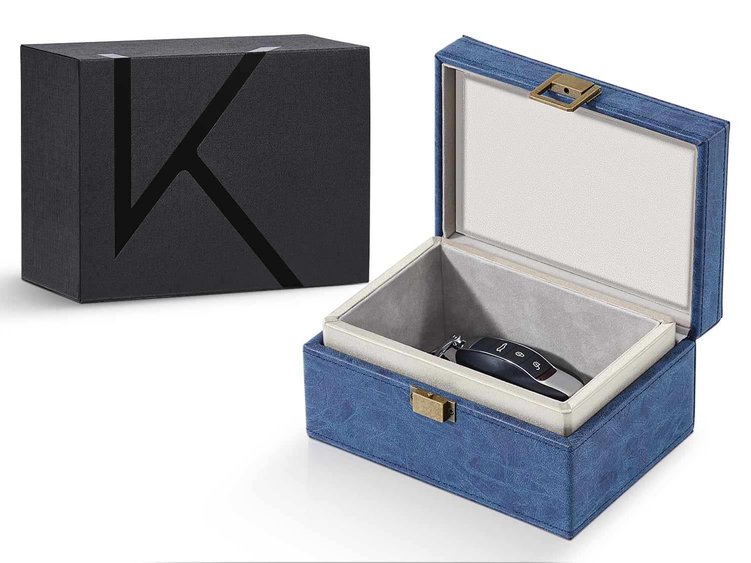 Amazon.com: KENARK KK6M-BL Faraday Key Fob Protector Box, RFID
