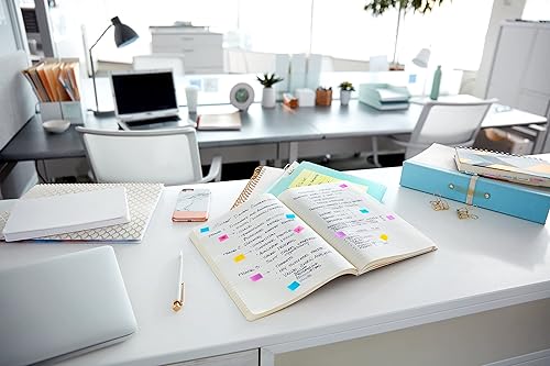 Miniatura 6 de Post-it Banderas, 50dispensador, 2 dispensadorespaquete, 1 pulgada de ancho, morado (680-PU2) (paquete de 2)