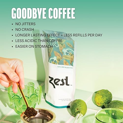 Miniatura 2 de Té de energía Blue Lady, té con elevado nivel de cafeína, la misma cafeína que el café (20 sobres)