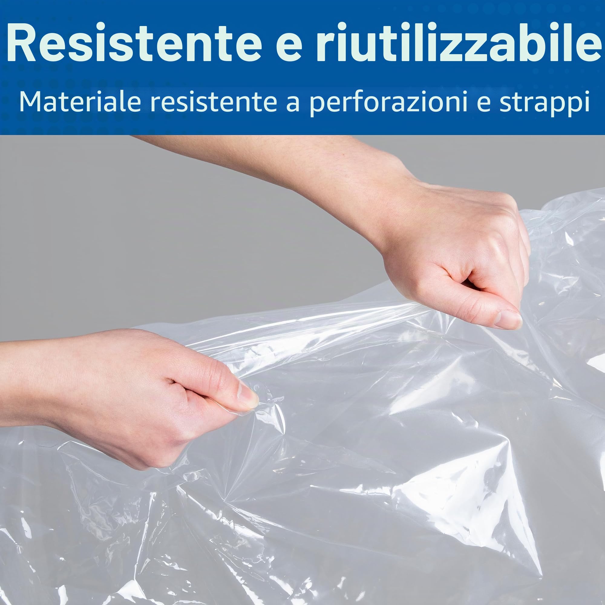Spacesaver Premium Sacchetti Sottovuoto, 80% in più di Stoccaggio, Pompa a Mano per Viaggio, Doppia Chiusura, Tripla Valvola Turbo-Guarnizione per il Massimo Risparmio di Spazio-Varietà 12 Pezzi