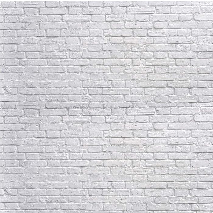 Buy SJOLOON White Brick Wall Backdrop White Brick Photo Backdrop Thin