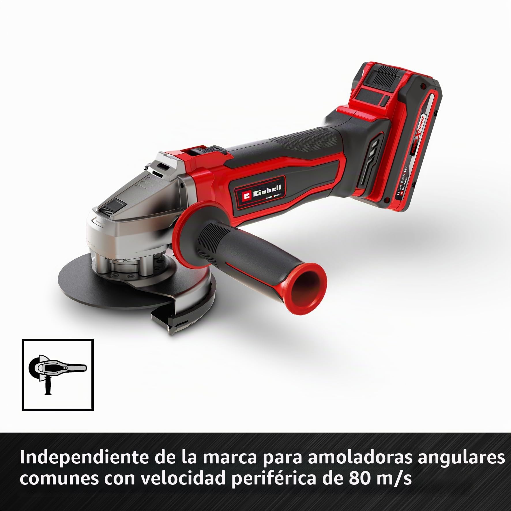 Einhell Juego de 5 discos de corte de inox y metal 115 x 1 mm