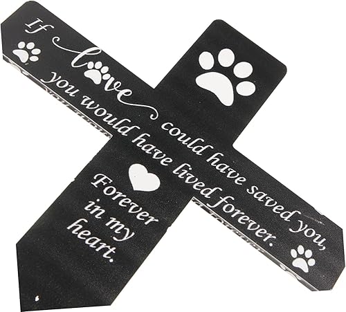 Miniatura 4 de OHPHCALL lawn decor cq acrylic concelaer pal cemetery stake pet memory lawn signs memorial plaque grave for cemetery deceased stake outdoor Insert