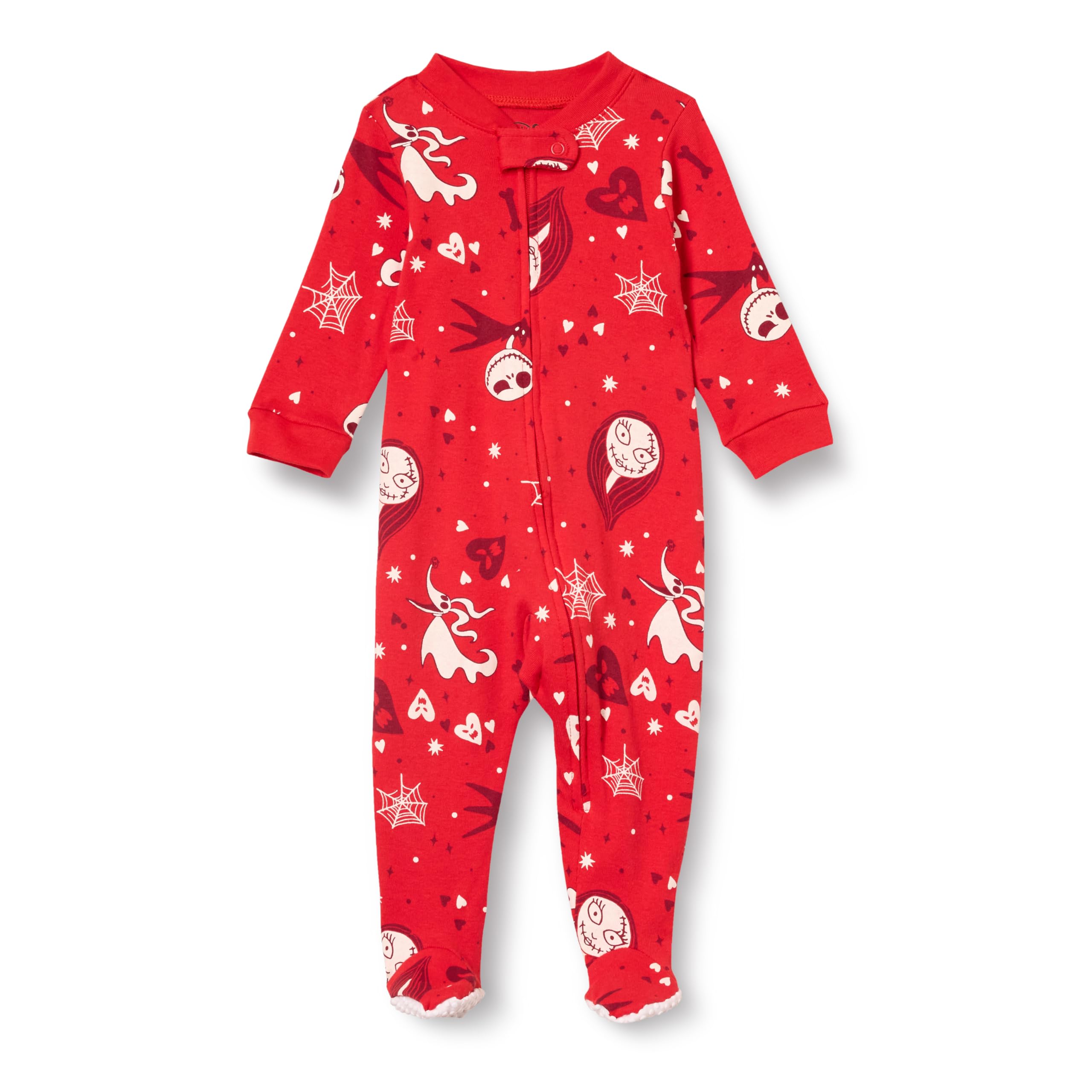 Amazon EssentialsDisney | Marvel | Star Wars Unisex Babies' and Toddlers' Snug-Fit Cotton Footed Pajamas, Multipacks
