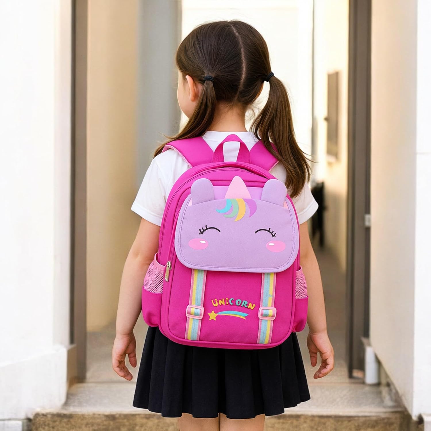 Mochila Escolar Infantil Unicórnio e Dinossauro, 4 Cores Disponíveis, Design Divertido, Alças Ajustáveis, para Crianças da Pré-escola e Ensino Fundamental em promoção! Veja a oferta e mais achadinhos de Mochilas escolares 9 Hoje é o melhor dia para comprar Mochila Escolar Infantil Unicórnio e Dinossauro, 4 Cores Disponíveis, Design Divertido, Alças Ajustáveis, para Crianças da Pré-escola e Ensino Fundamental com aquele preço maroto! Promoção! Aproveite a oferta! 9
