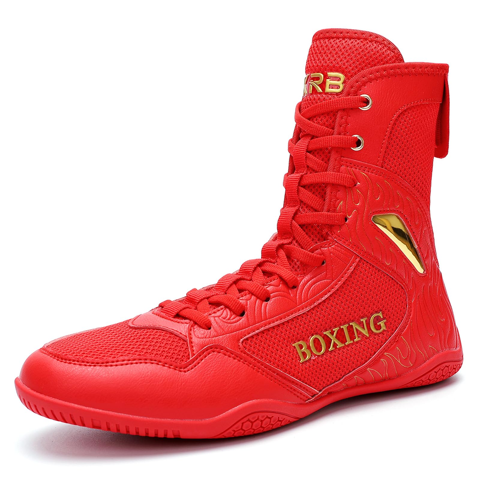 Chaussures De Boxe Hommes Chaussures De Combat Professionnelles De Fitness en Salle De Sport Pieds Nus Plates Et Légères pour La Lutte