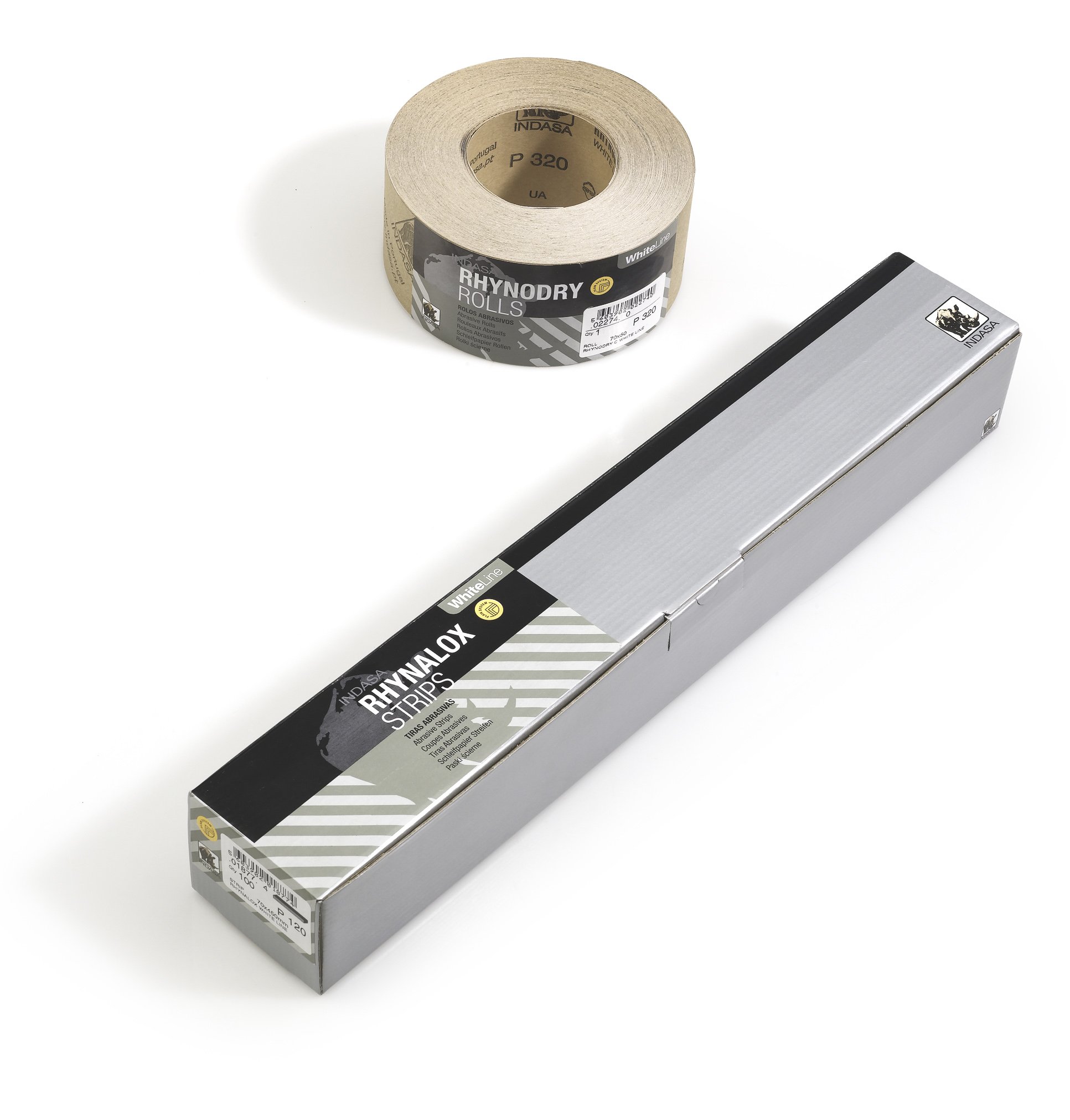 INDASA RHYNALOX Abrasive Rolls, Sand Paper, 2.75