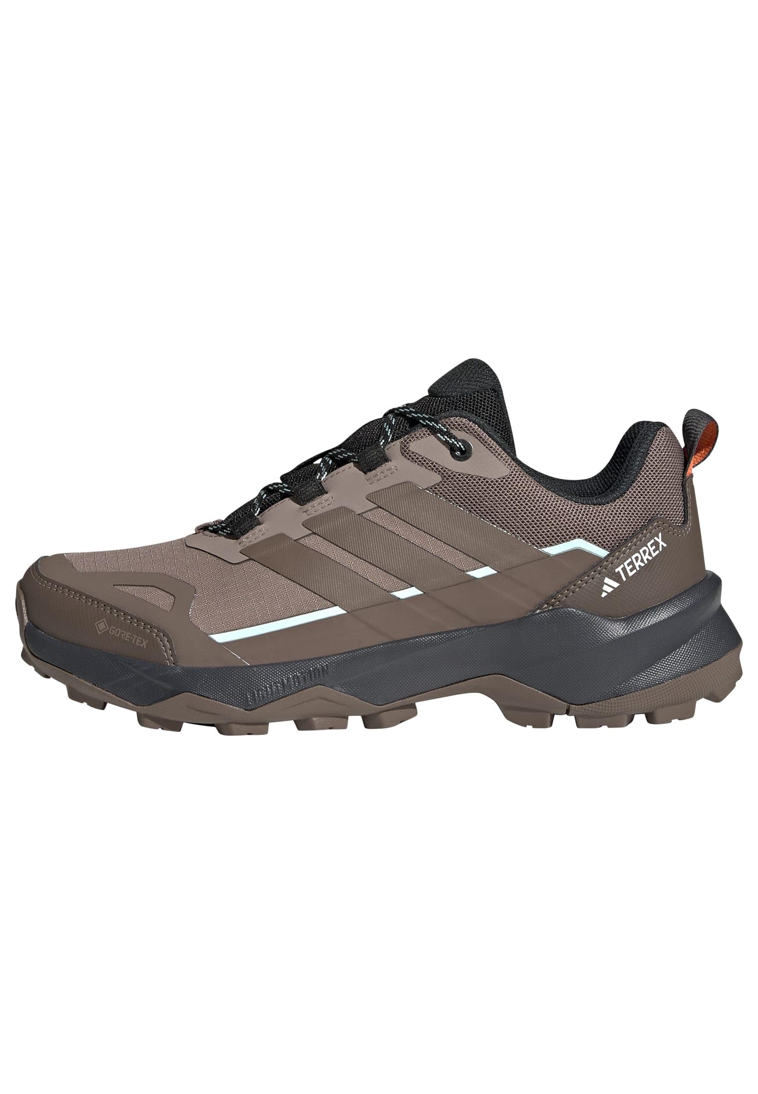 adidas Terrex Womens Skychaser Ax5 Goretex Hiking Shoes, Trabrn/Earstr/Seimor, Size 5.5, Women