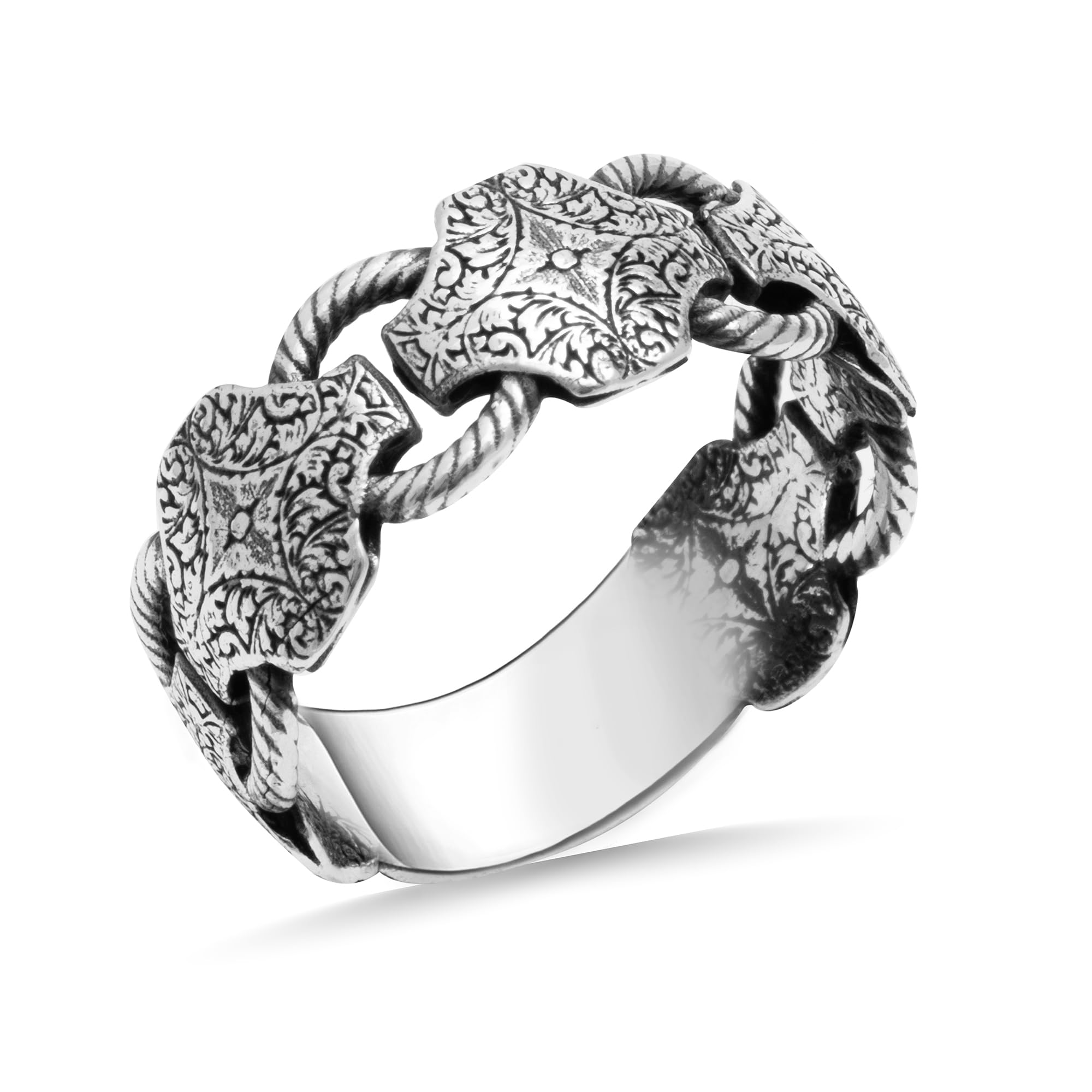 925 Sterling Silver Ring for Men, Oxidized Engagement Ring, Handmade Wedding Ring, Hand Carved Men's Ring, Hand Engraved Silver Ring, Silver Wedding Band for Men, Vintage Promise Band, Men