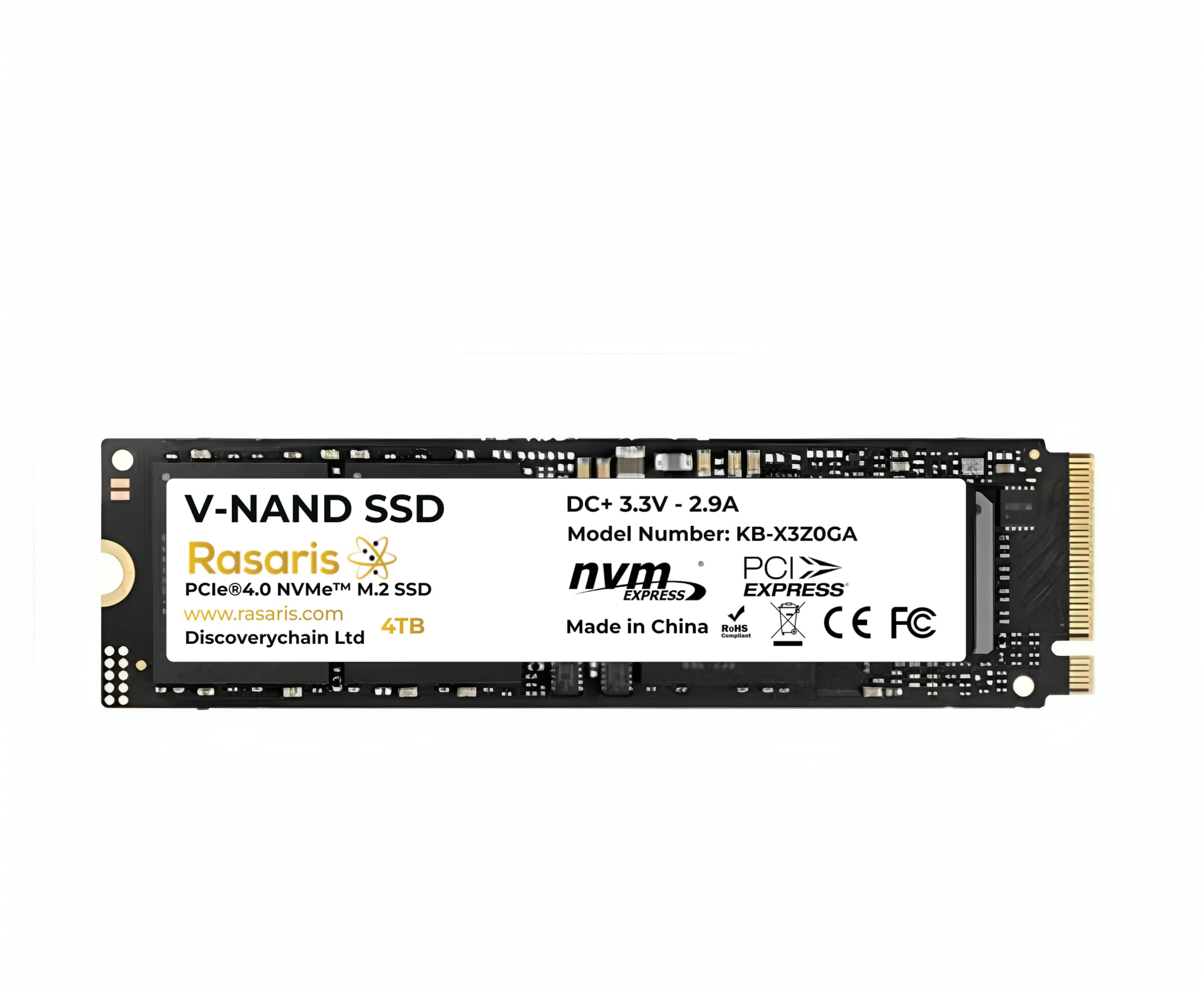 内蔵型SSD HESRAY M.2 2280 NGFF SSD 4TB SATA3 NAND HESRAY M.2 2280 NGFF SSD 4TB SATA III 4TB SSD PCIe 4.0 NVMe M.2