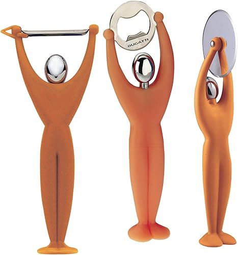 BUGATTI - Set 3 Pezzi Gym Naranja C/AST.