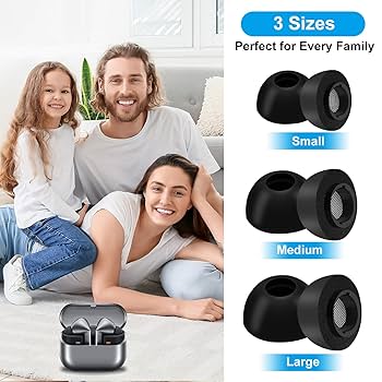 Amazon.com: Replacement Foam Eartips for Galaxy Buds 3 Pro