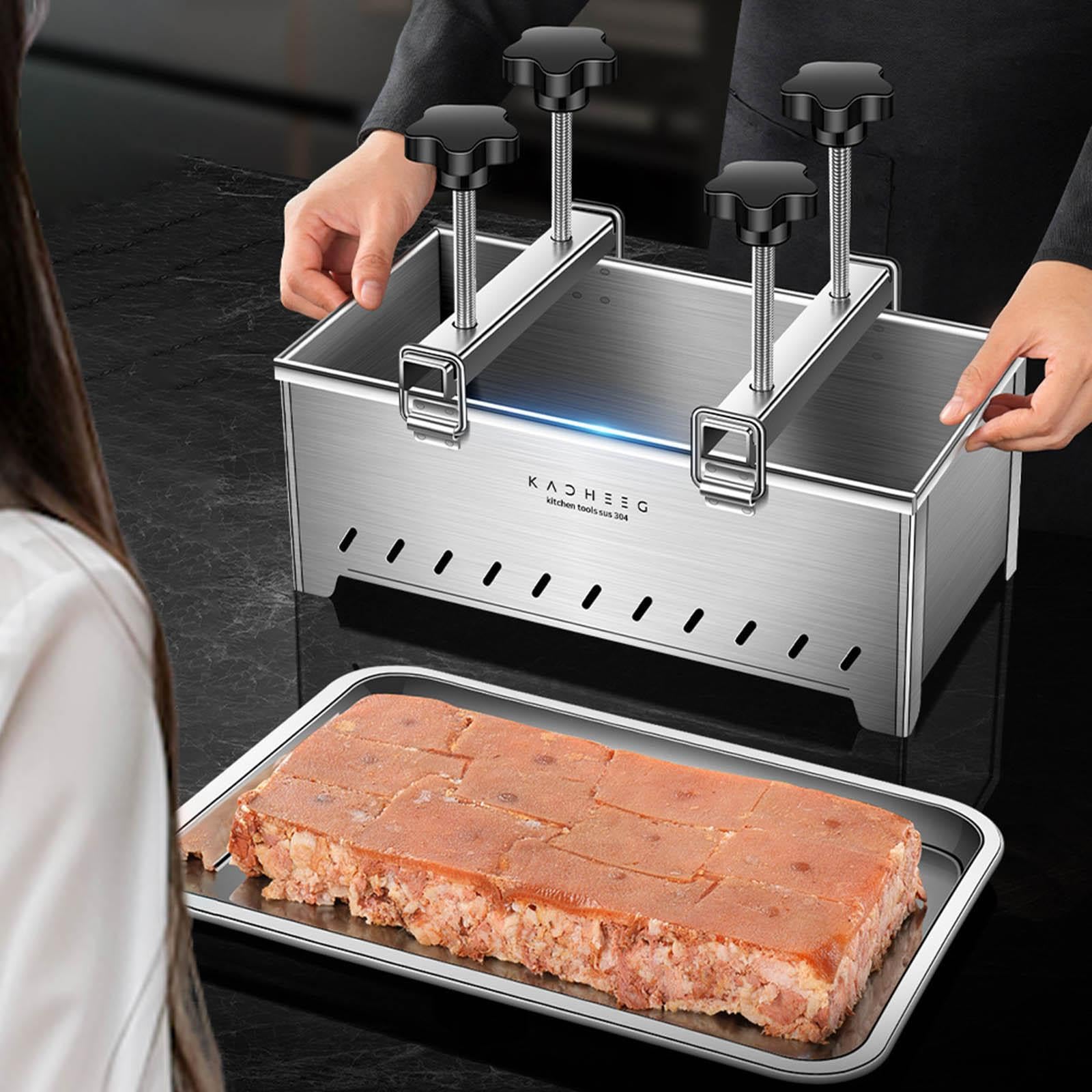 Herramienta para Dar Forma a en Lonchas, Dispositivo Manual para Producir Bloques de Jamón Y Ternera, 2kg