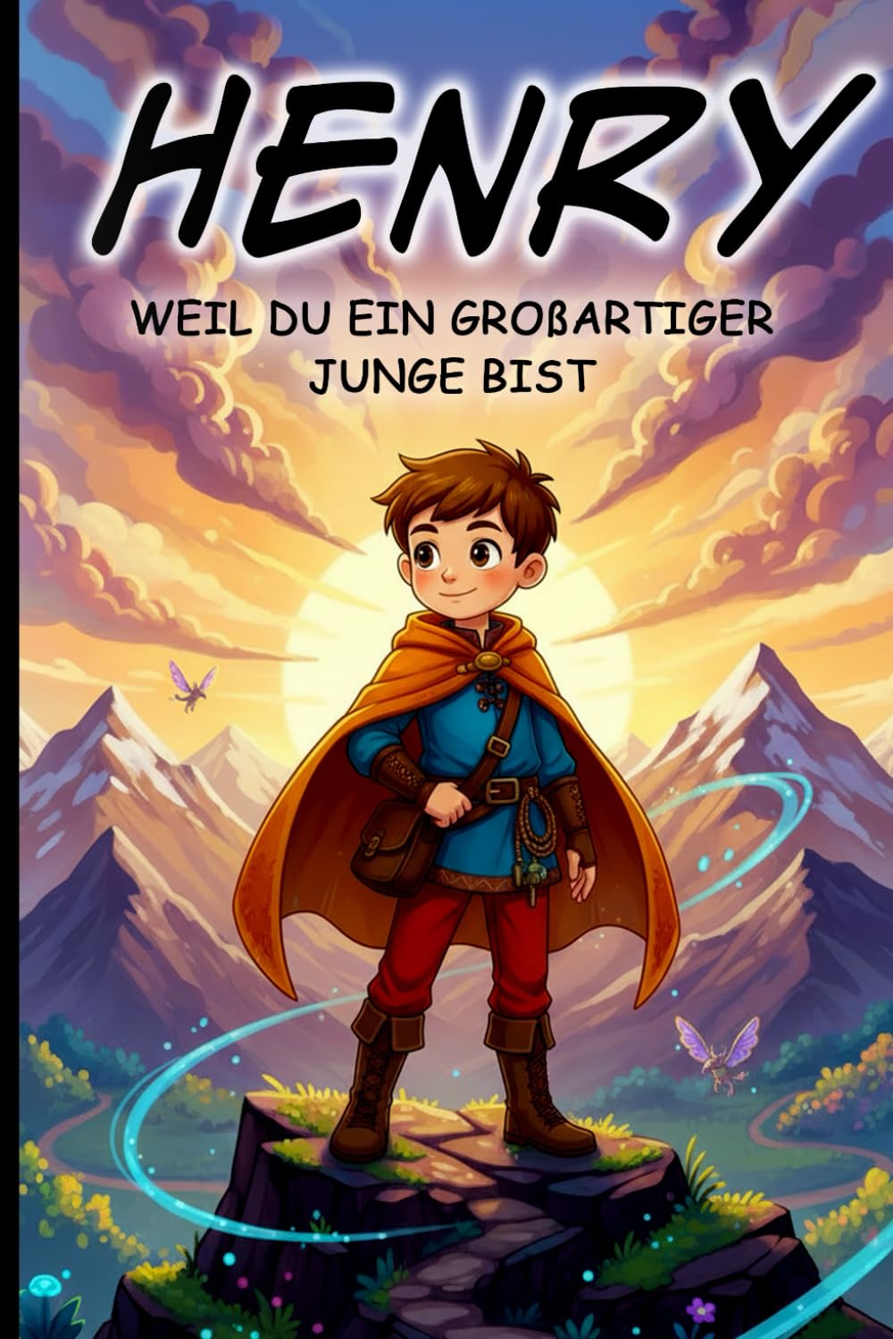 Henry – Weil du genau richtig bist - Personalisiertes Vorlesebuch für Jungen ab 4: Mut, Gefühle und Selbstvertrauen: Schöne Geschenkidee für Jungen ... Geburtstag, Weihnachten, Ostern oder Nikolaus