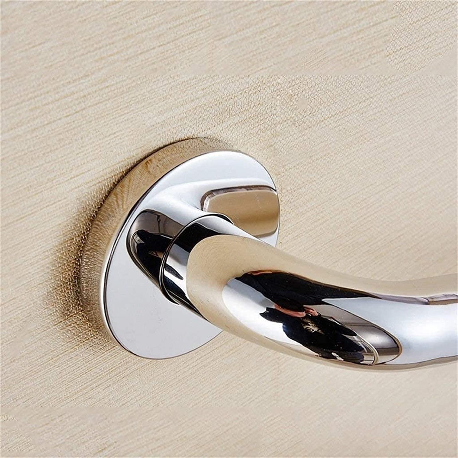 Corrimano da Parete per Vasca da Bagno, Maniglia di Supporto per Vasca in Acciaio Inox, Barra Antiscivolo (50 cm)