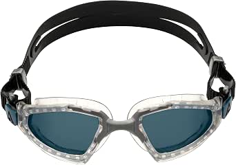 Aqua Sphere New, Nuovo OCCHIALE AQUASPHERE KAYENNE Grigio/Rosso Scuro (192.000) Unisex, 10 Anni, Taglia Unica