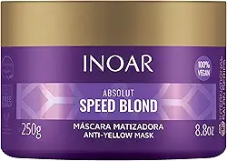 Máscara Speed Blond Matizadora, Inoar, Sem Cor, 250 G