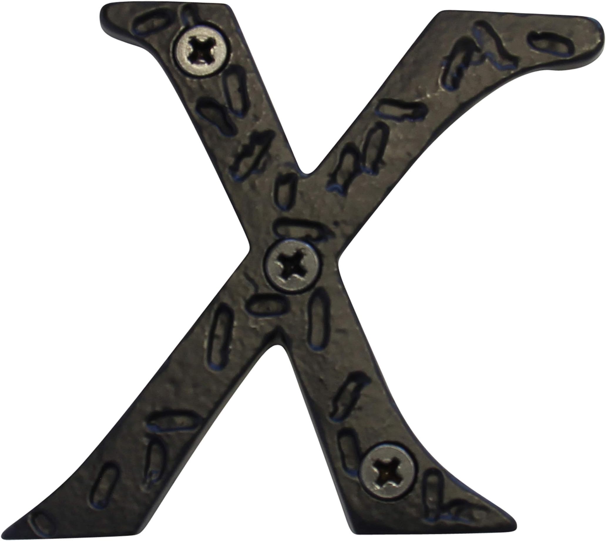 RCH Hardware5900X-BLK075 House Letter, Black