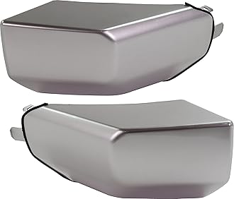 Garage-Pro Bumper End SET Compatible with Toyota FJ Cruiser 2007-2014 Front, Driver and Passenger Side, For Models Without Special Edition Package, Painted Silver, Plastic