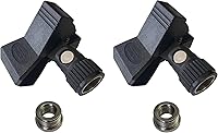 Vista 1 de Audio 2000s MC417N2 Soporte universal para micrófono con adaptador (paquete de 2)