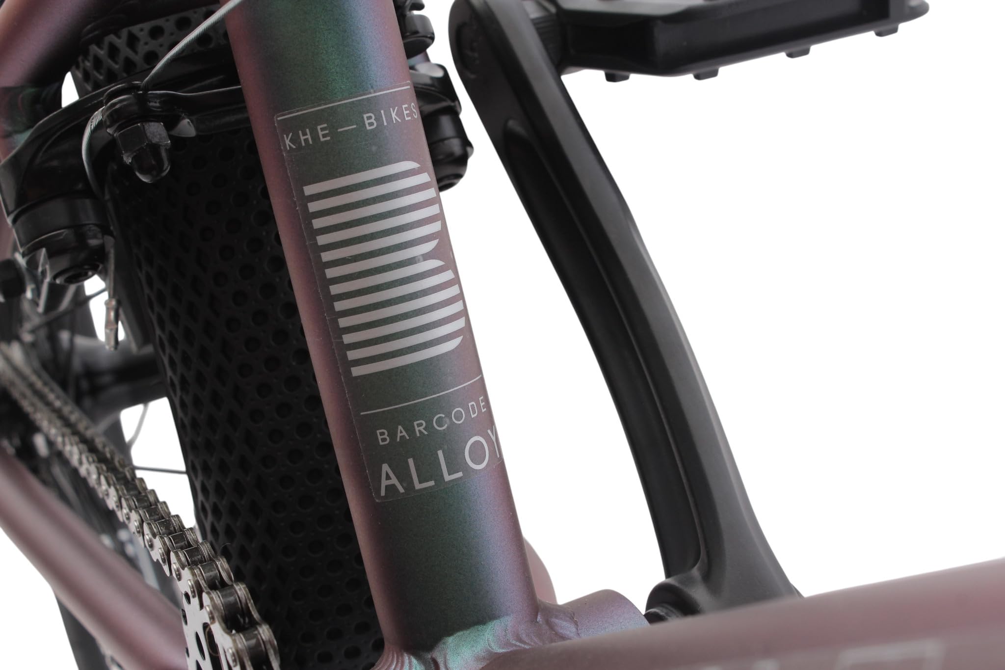 KHEbikes KHE Barcode LL 20 Zoll BMX Fahrrad – 10,4 kg – Aluminium Rahmen – Affix Rotor – 360° Tricks – Doppelkammerfelgen – Flip Flop Grün – 2025