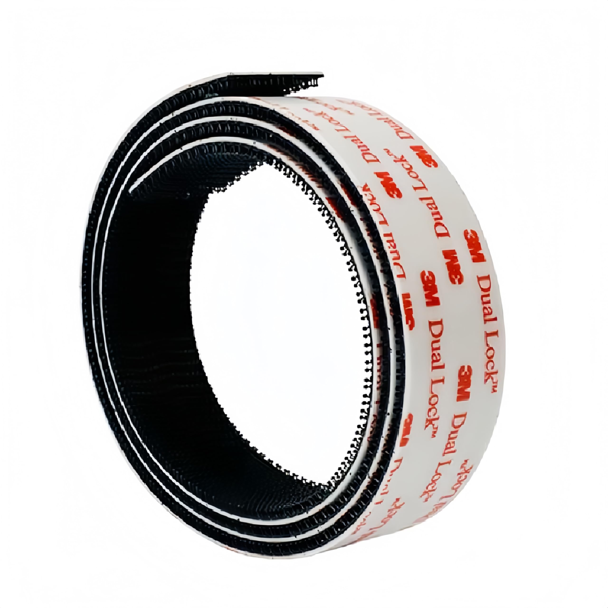 Dual Lock Reclosable Fastener 1IN ×3.28 FT, Made of 3M SJ3550, Self Stick Interlocking Heavy Duty Black Hook & Loop Strips for Home and Office Use