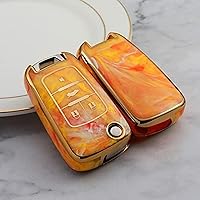 Vista 9 de TPU Jade Pattern Car Key Cover Case, for Buick for Aveo Trax for Opel Astra Corsa H J G Meriva Zafira Antara