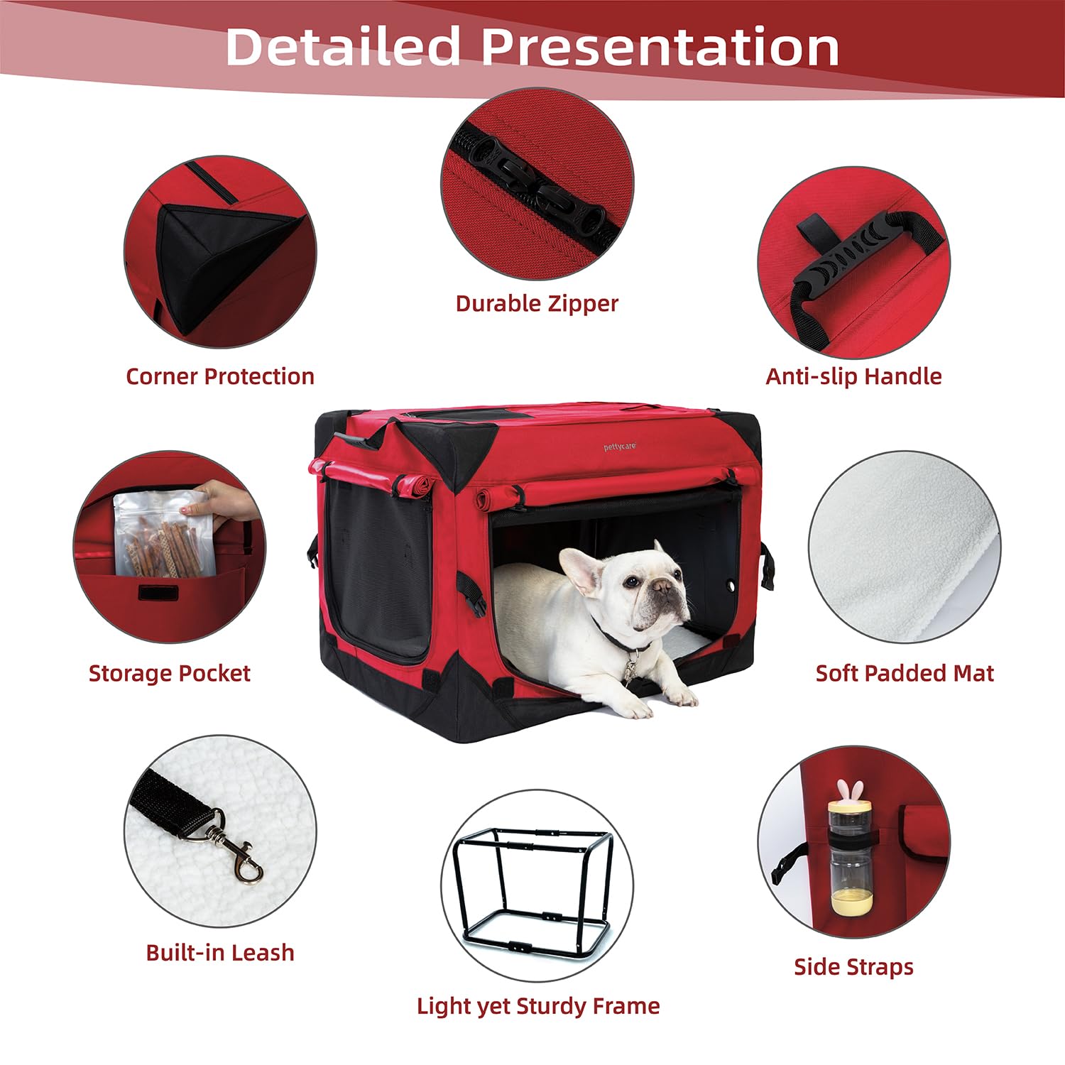 36 Inch Pet Carrier Pad Pettycare 36 Inch Collapsible Dog Crate